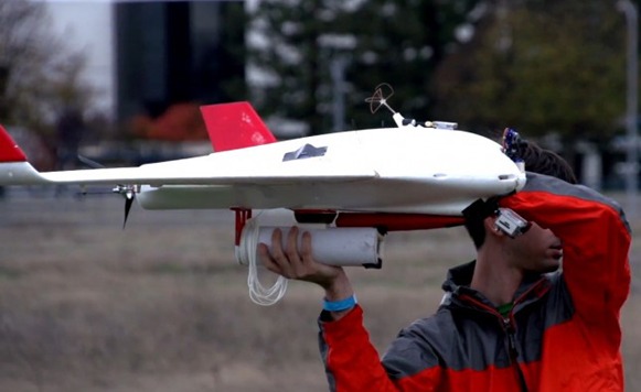 Burrito Bomber-Sistema de entrega de burritos por vía aérea