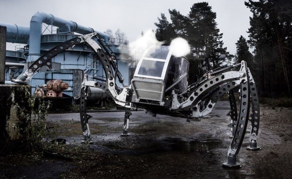 Mantis – Un robot araña gigante tripulable (por Manuel Cosío)